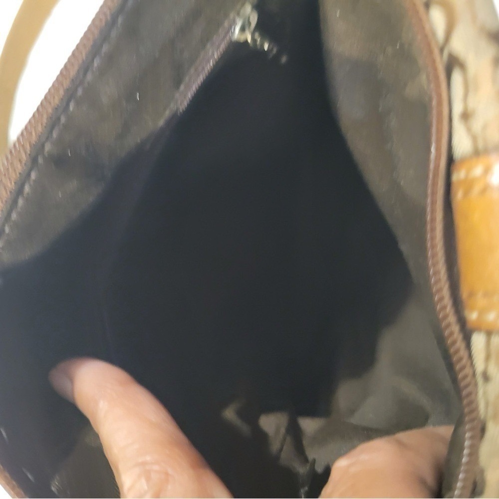 VTG Y2K Coach 44718 Brown Mini C Signature Soho Buckle Swingpack Crossbody Purse - Picture 12 of 16